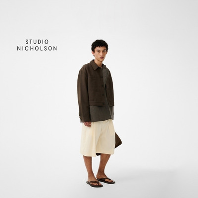 【春夏新品】STUDIO NICHOLSON男士PIPER短款夹克