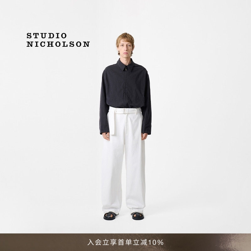 【春夏新品】STUDIO NICHOLSON男女同款LYONS拉链哈灵顿夹克外套图片