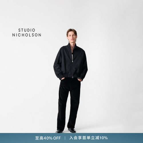STUDIO NICHOLSON男士OVER哈灵顿夹克短外套