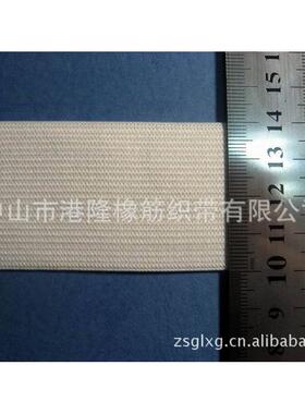 江北 橡筋橡根松紧带 牛筋皮筋丈根黑白色现货