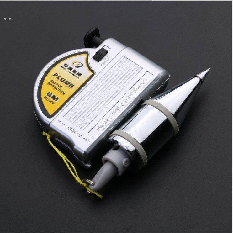 磁力线坠3米5米自动收线吊线锤吊坠吊锤木工装修测量工具建筑工具,五金/工具,线垂,淘宝优惠券,粉丝福利购,淘宝优惠卷