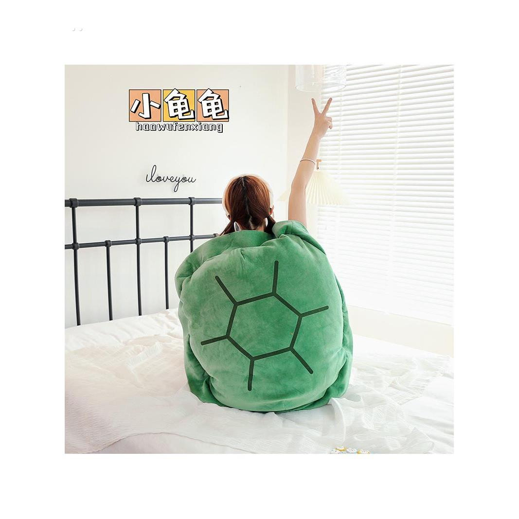 网红乌龟壳玩偶可穿戴乌龟壳睡袋儿童小学生玩偶毛绒玩具衣服睡袋