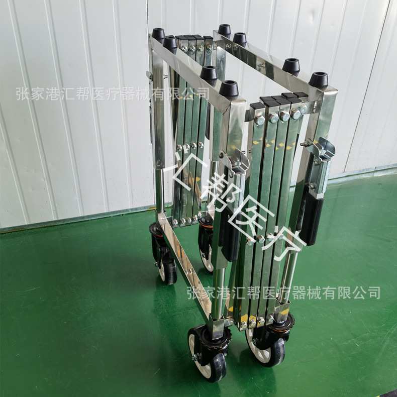 加厚不锈钢棺材推车运尸车棺材架子殡仪馆殡葬丧事葬礼用教堂推车