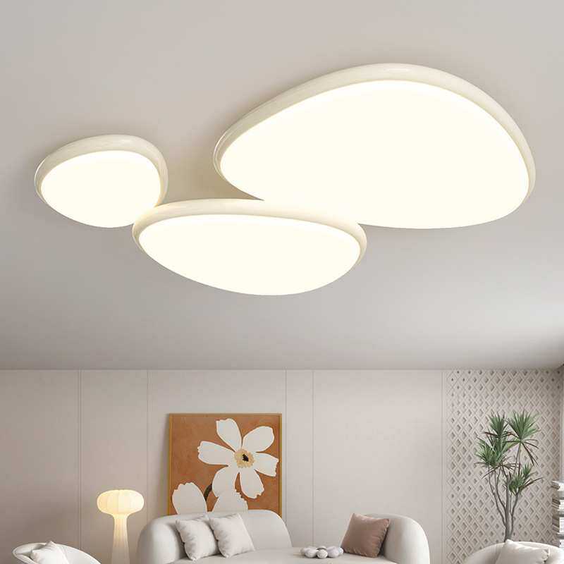 客厅灯全光谱护眼现代简约家用大厅主灯北欧极简创意鹅卵石吸顶灯,鲜花速递/花卉仿真/绿植园艺,割草机/草坪机,淘宝优惠券,粉丝福利购,淘宝优惠卷