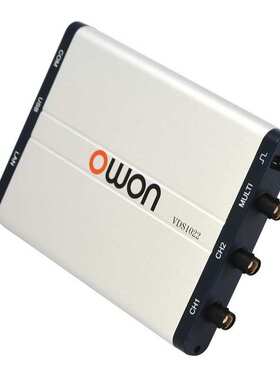 OWON虚拟PC数字示波器VDS1022双通道25M便捷