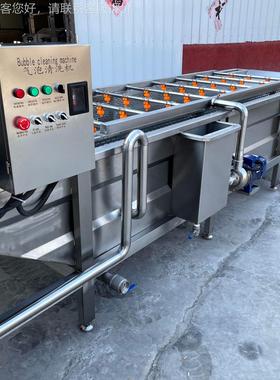 袋YYI洗包装气清泡清洗机 玉米包装袋机 果蔬喷淋清洗机 海鲜洗机