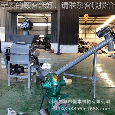 小型机家用机粮食碎 破黄豆挤扁压扁809 高粱破碎酿酒设备
