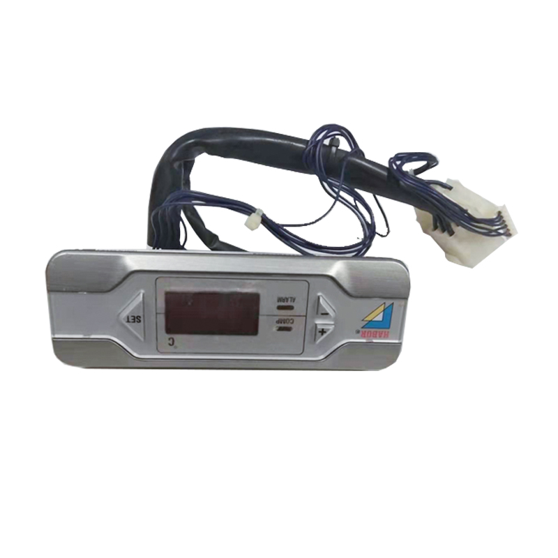 哈伯HABOR油冷机电配件控制板显示器面板温控器E-37TF-010电路板