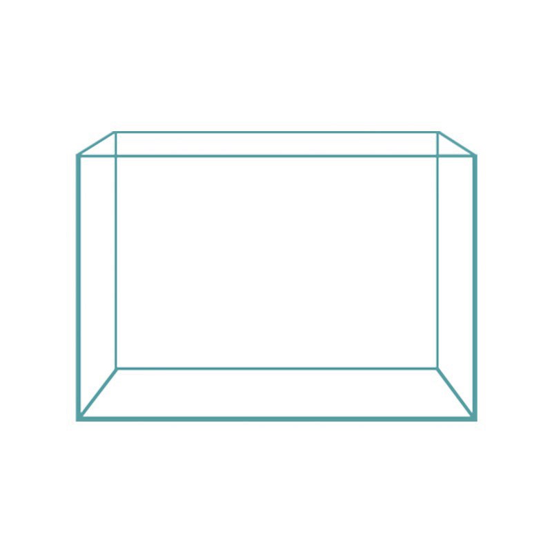 金晶五线超白玻璃鱼缸小型客厅桌面水草造景溪流缸海水金鱼乌龟缸