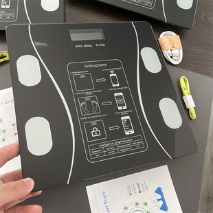 出欧洲!线下599!请爱惜自己!不止是体重秤!带APP智能体脂称