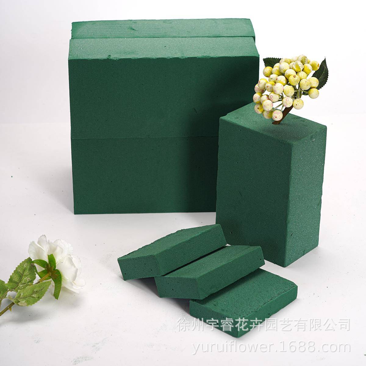 【厂】鲜花泥 花泥块40块实惠箱装 一件发货 量大优惠 加强高密度