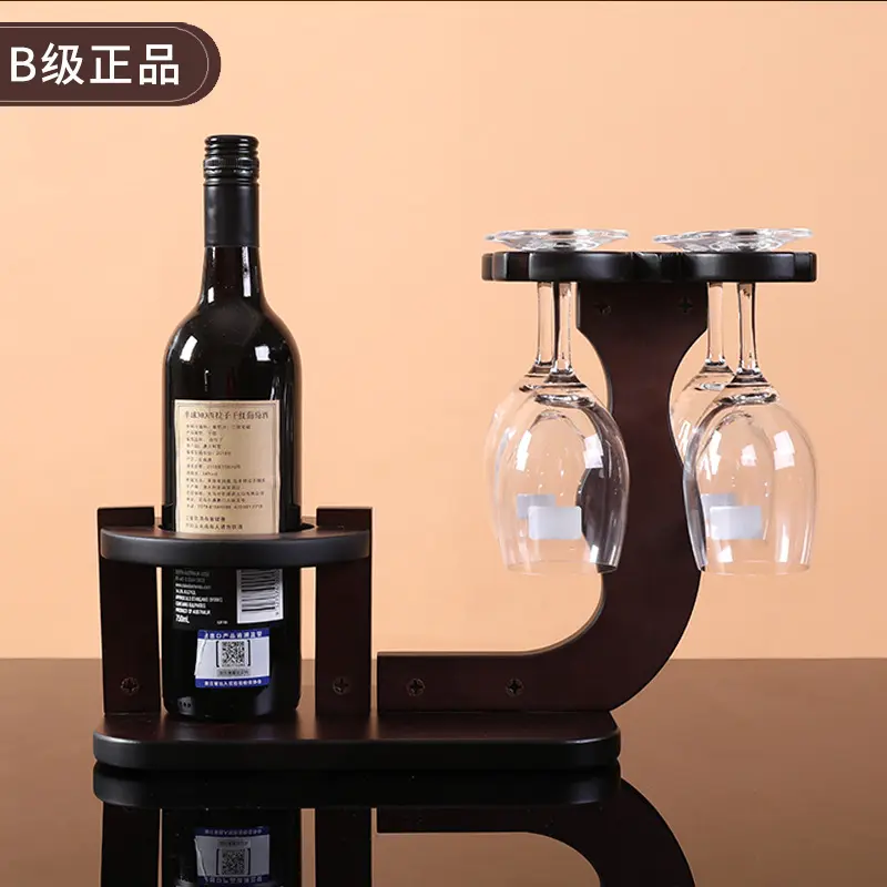 牌兰花草酒架红酒实木创意欧式酒架欧式葡萄酒酒架木质红酒架木制