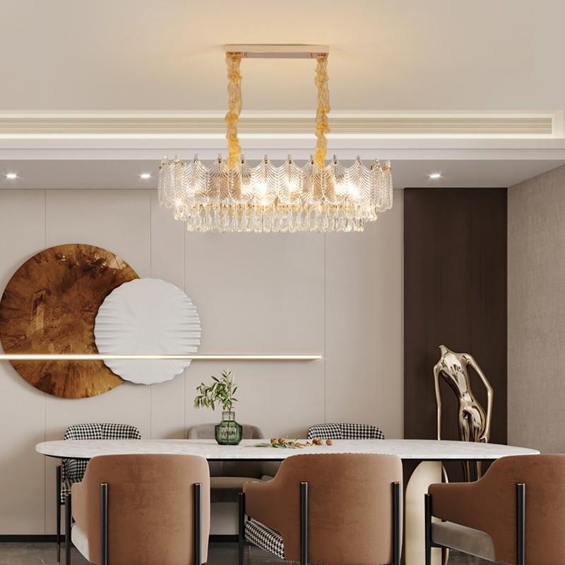 法式轻奢水晶吊灯欧式大客厅主吊灯卧室房间餐厅套餐后现代简约