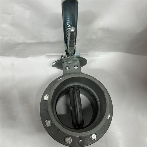 PVC塑料蝶阀 承插式开关球阀闸阀农用y灌溉75 90 110 120 160 200