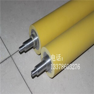 滚筒无动力滚筒包胶厚度硬度颜色橡胶PUJ胶滚筒胶辊胶轮聚氨酯滚