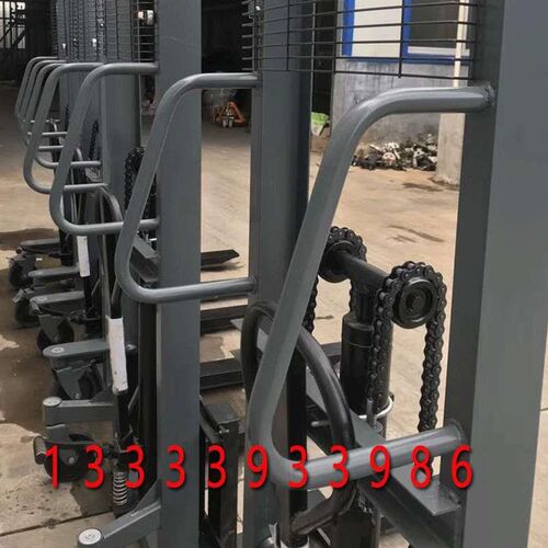 手动液车堆e垛高车升高叉车升降压车3吨2吨全半装电动搬运卸铲车