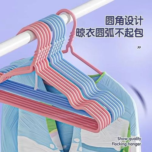 小孩小号衣服挂婴儿晾家用宝宝无痕衣架子新生Y儿中童衣撑