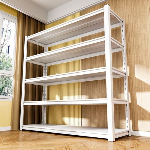 家用货架置物架多层收纳架落地杂物架仓库阳台碳S钢金属储物架子