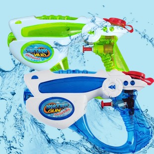 6岁儿童玩具水m枪高压透明男女孩子玩水戏打水仗呲水枪宝宝洗澡