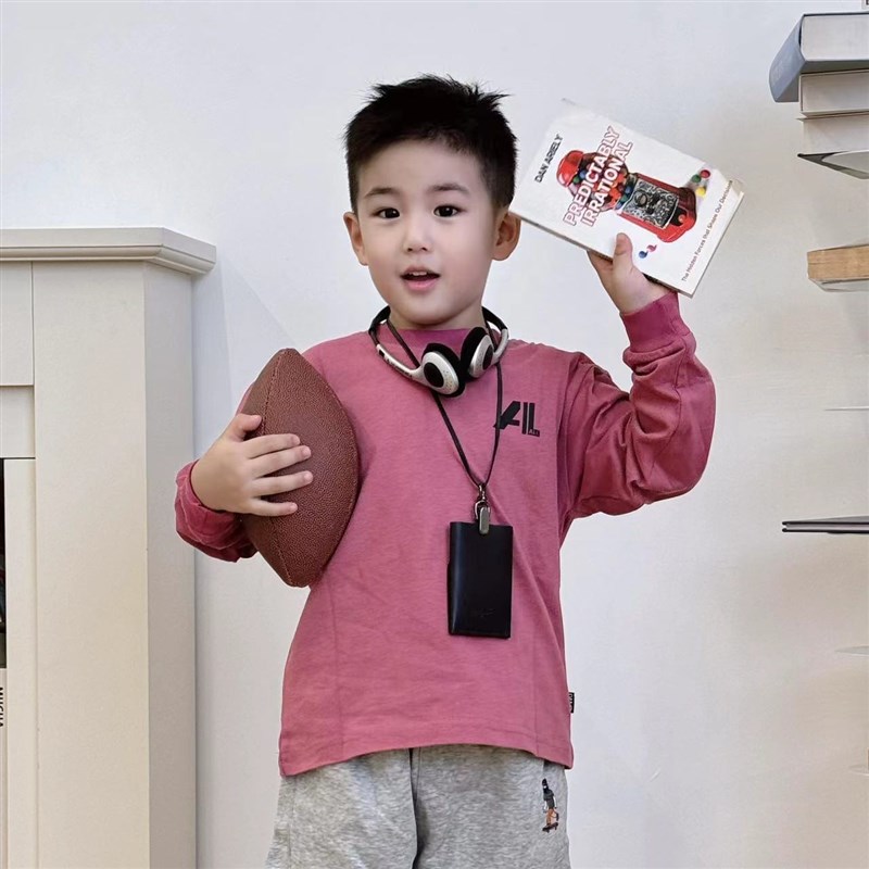 秋季童装儿童休闲舒适打底衫2024新款男童洋气宽松长袖上衣T恤潮t