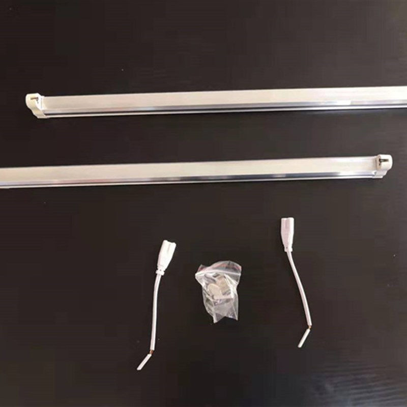 T4灯管支架老式长条家用t5灯管28w日光灯架12w小镜前灯荧光灯底座