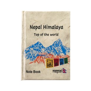 文艺手工纸随身本 尼泊尔手工本 复古洛卡纸手帐本 创意生日礼物