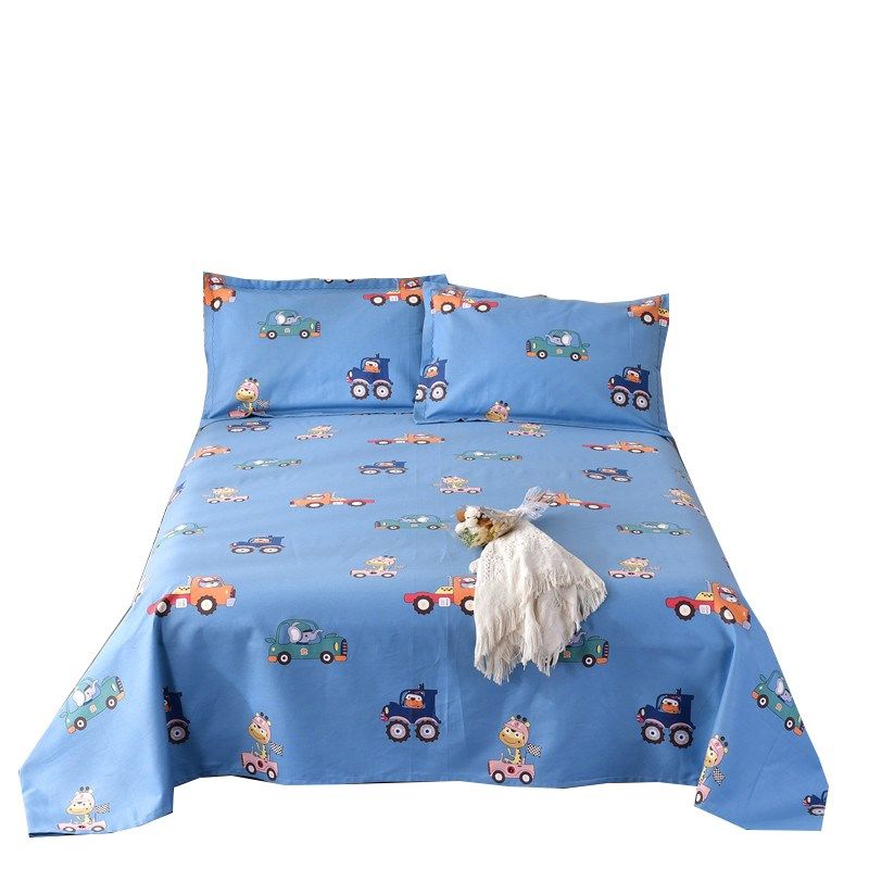 床单单件老粗布床单全棉加厚1.5m1.8m床单双人被单炕单榻榻米床单