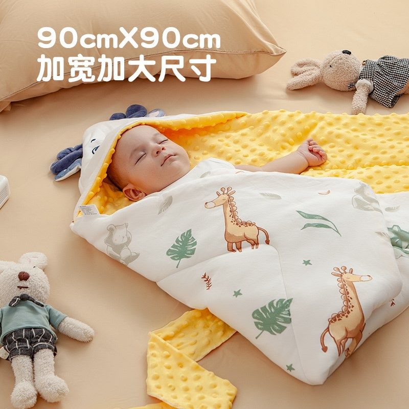婴儿抱被初生包被春秋冬季厚款纯棉宝宝10月份产房新生包单豆豆绒,婴童用品,婴童抱被/抱毯,淘宝优惠券,粉丝福利购,淘宝优惠卷