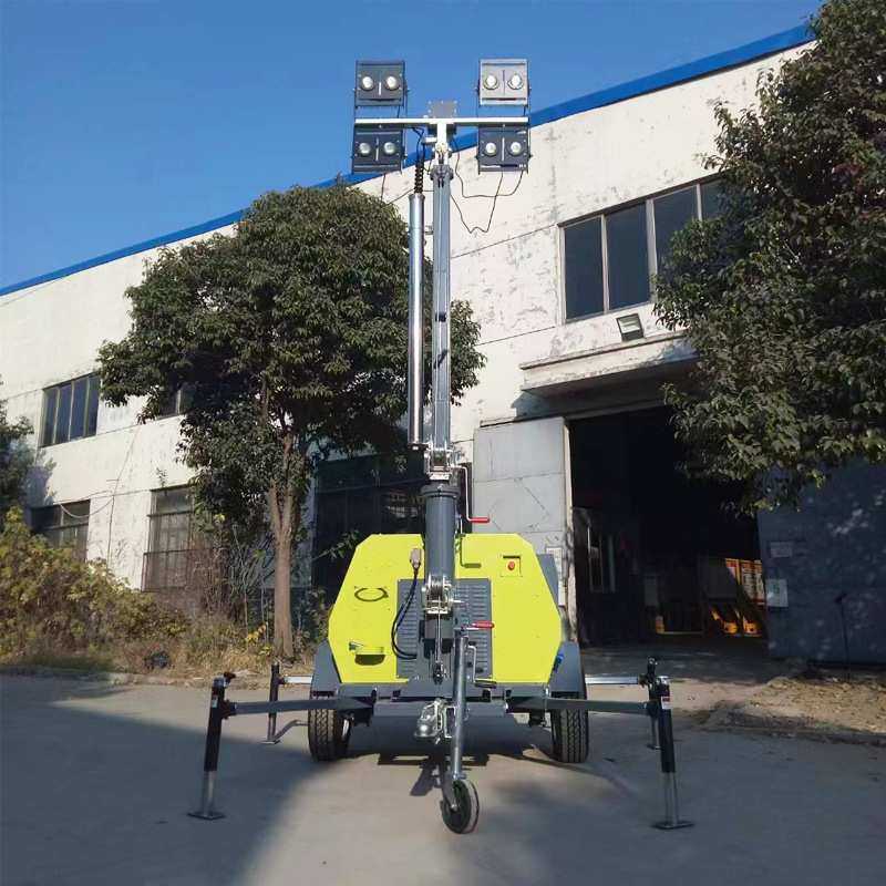 柴油发电机组照明车矿山专用移动灯塔野外施工升降折叠照明车