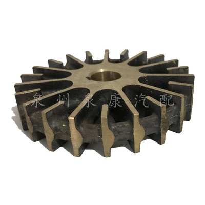 康明斯发动机6CT/6BT/M11海水泵叶轮83.2*73*20 10615K-SHW胶叶轮