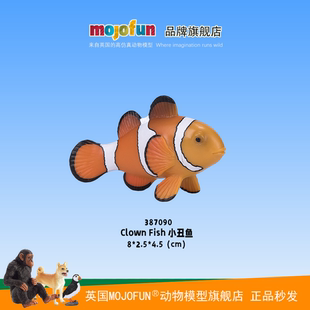 英国mojofun高仿真动物模型玩具儿童礼物认知提升 小丑鱼