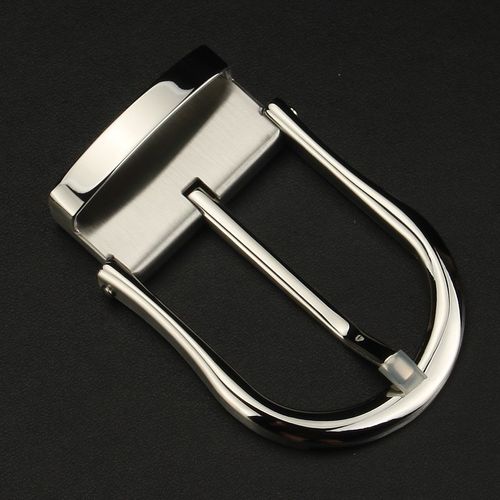 男士皮带扣头 针扣腰带卡子商务配件 不锈钢裤带头3.8 3.9cm内径