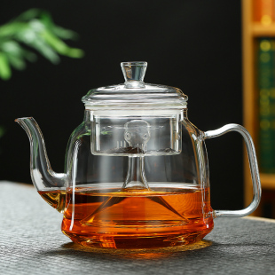 养生壶围炉煮茶器 家用电陶炉玻璃蒸煮茶壶耐热加z厚泡茶茶具套装