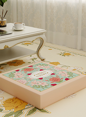 阳台飘蒲团坐垫正方形防水免洗皮革榻榻垫子客厅地上座垫