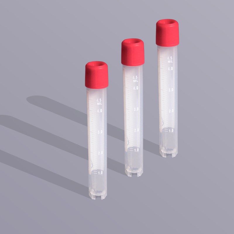 2冷冻管螺口防漏存储管带刻度塑料瓶甄选样品管分装瓶5冻存管