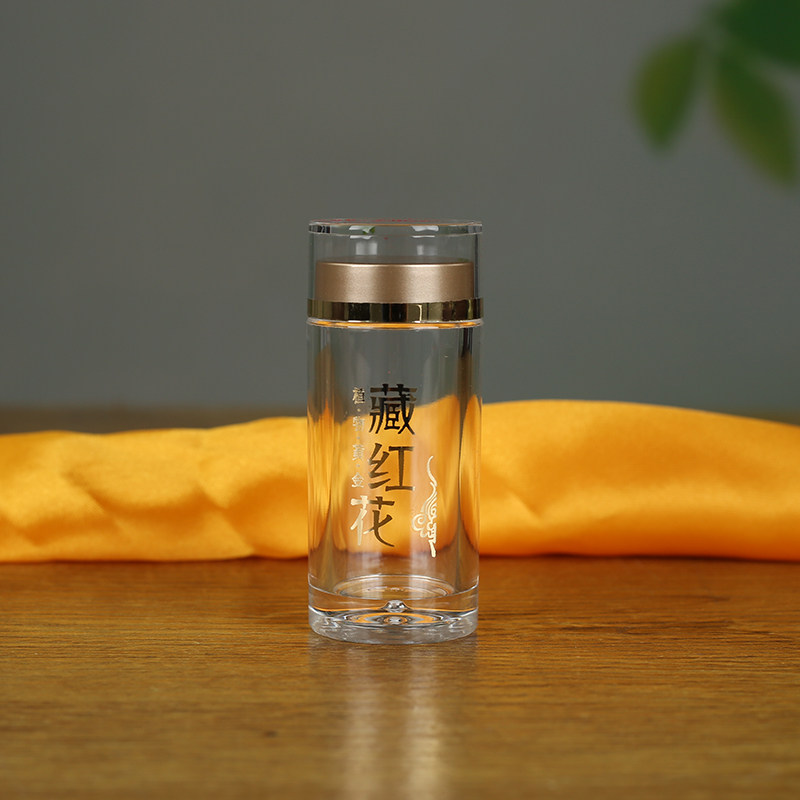 藏红花礼盒包装盒礼品盒木盒盒子空盒 西 红花 番 2克 g5