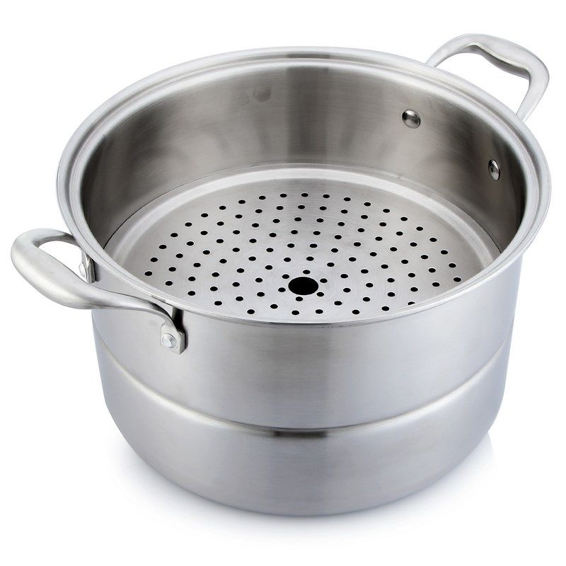 优太厘米无涂层粘三层复合钢内置屉蒸锅燃气电磁炉通用,厨房/烹饪用具,蒸锅/蒸桶,淘宝优惠券,粉丝福利购,淘宝优惠卷