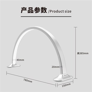 W院桌面美甲台灯手扫感应全光谱U形灯护眼LD美甲