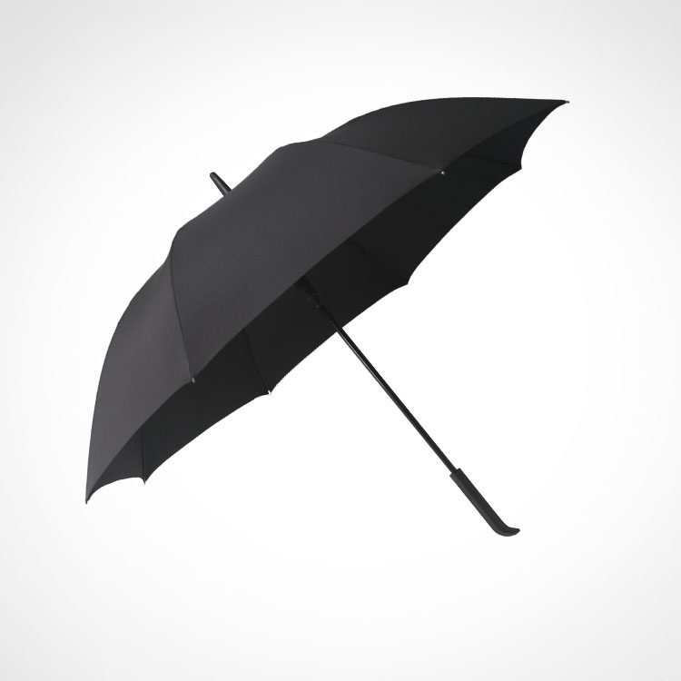 韩国商务灰色雨伞男学生自动长加固大遮阳抗风森系