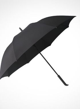 韩国商务灰色雨伞男学生自动长加固大遮阳抗风森系