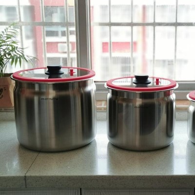 密封性真的 家用米桶杂粮防虫防潮储存罐面粉缸装米箱