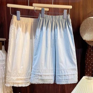 网红炸街韩系洋气时髦宽松儿童宝宝阔腿 超好n看 夏季 女童薄款