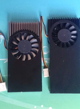 现货多款J1900 D525 1037U软路由收银机工控机CPU散热器带风扇12V