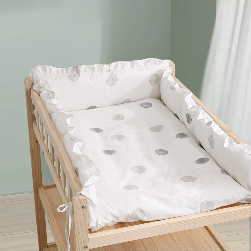 尿布台床围栏全棉防撞软包婴儿宝宝换衣台护理新生婴儿床防护定做,婴童用品,床围/床靠,淘宝优惠券,粉丝福利购,淘宝优惠卷