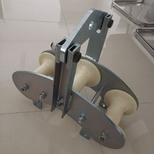放车电缆向组合车工具滑电力滑线施工三I式电缆滑轮放线滑轮吊环