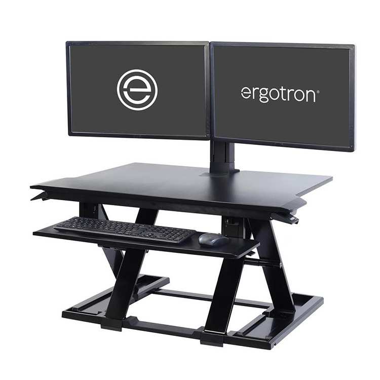 爱格升Ergotron 33-467-921升降会议桌人体工程学可调节升降桌