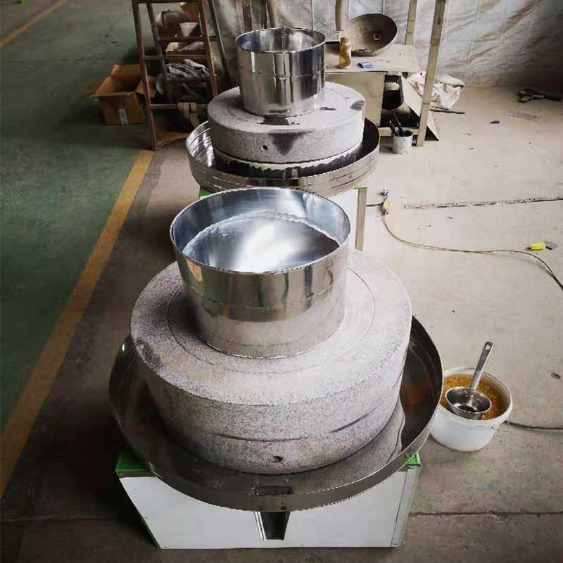 辣椒面电动石磨 石磨机自产自销各种电动石磨豆浆机图片价格