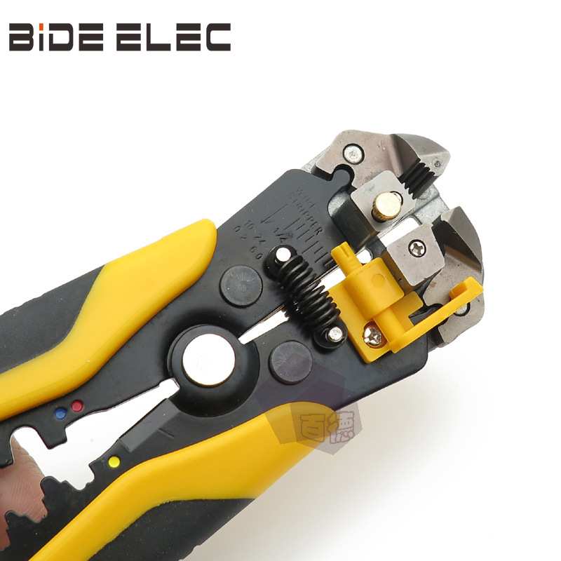 AWS-2Y黄色多功能自动拔皮钳剥线钳 端子压接钳 剪线钳 压线钳