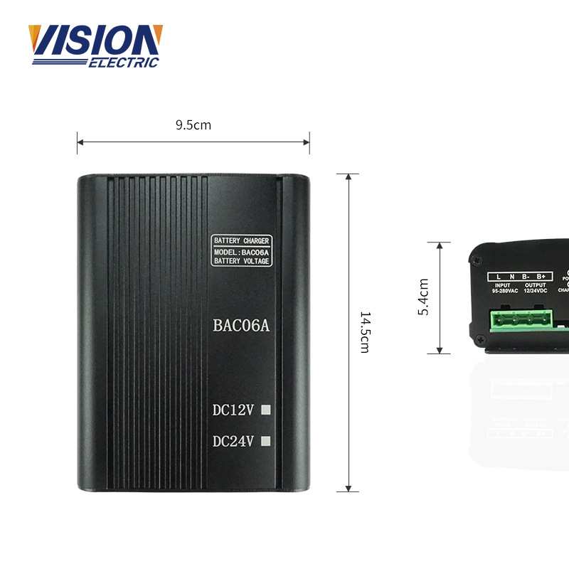 国产 柴油发电机组电瓶 蓄电池自动充电器BAC06A开关电源 12v 24v