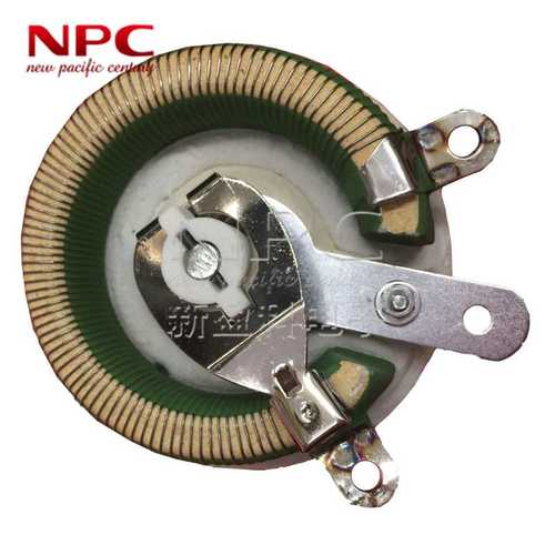 200W瓷盘电阻 BC1-200W10KJ 5%大功率可调滑动圆盘绕线变阻器